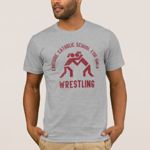 T-shirt Filles luttant le peloton