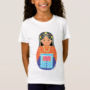T-Shirt Filles Matryoshka tibétaines