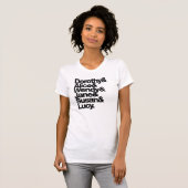 T-shirt filles méchantes (Devant entier)