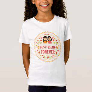 T-Shirt Filles meilleur ami