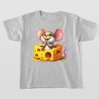 T-shirt Filles mignonnes amoureuses de souris