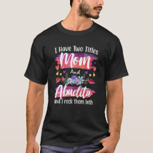 T-shirt Filles Mignonnes Je Dois Titrer Maman Et Abuelita 