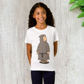 T-shirt filles moines à capuche