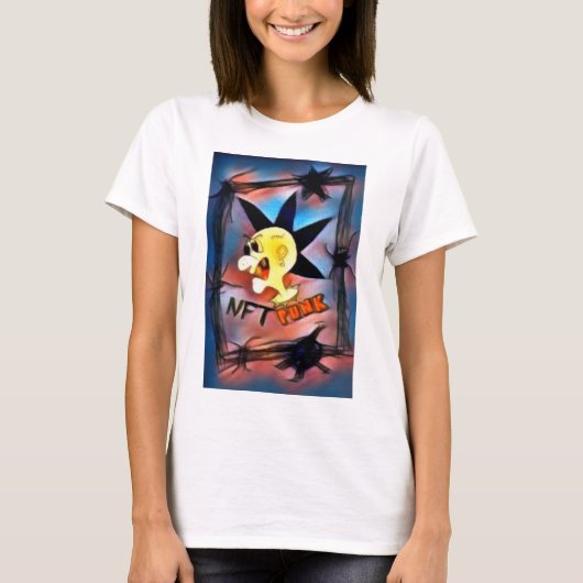 T-shirt filles Nft (Devant)