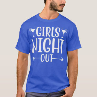 T-shirt Filles Night Out Flèche Fiançailles Correspondant 
