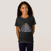 T-Shirt Filles Phonétique de Valeur (Devant entier)