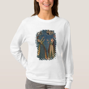 T-shirt Filles pilotant des cerfs-volants, peinture