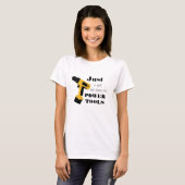 T-shirt Filles qui aiment des machines-outils (Devant entier)