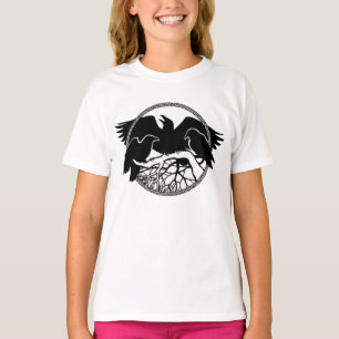 T-shirt Fille's Raven Shirts / Crow Art