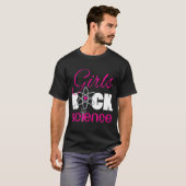 T-shirt Filles Rock Science Fun Scientifique (Devant entier)