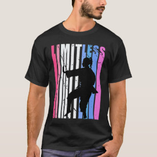 T-shirt Filles Rose Amour Karaté Anniversaire Rétro Vintag