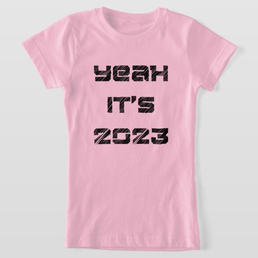 T-shirt filles roses 2023 (Poser)