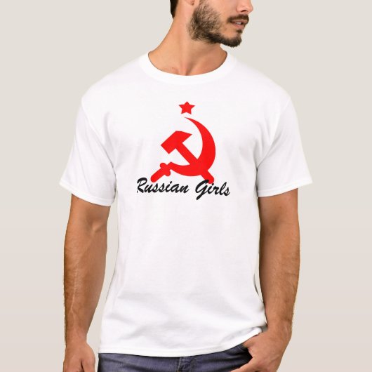 T-shirt filles russes (Devant)