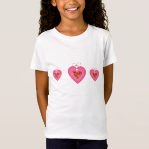 T-shirt Filles Saint Valentin