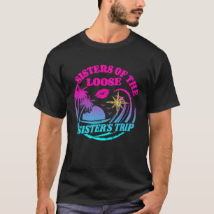 T-shirt Filles Soeurs Voyage 2023 Soeurs Sur La Soirée Per
