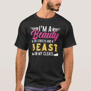 T-shirt Filles Softball Fastpitch Softball Player