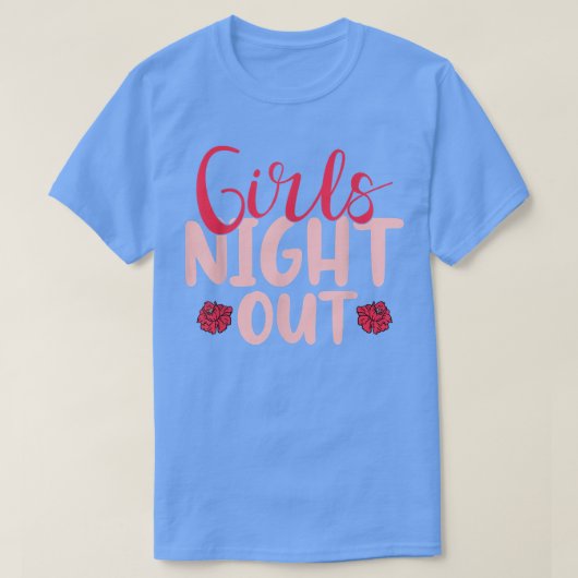 T-shirt Filles Sortir La Nuit Filles Voyage (Design devant)