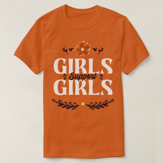 T-shirt Filles Soutien Filles Fille Puissance Féministe Fé (Design devant)