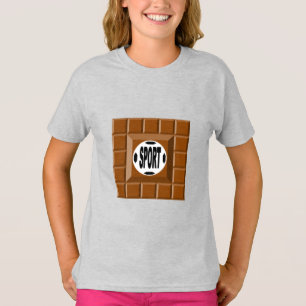 T-shirt filles SPORT CHOCOLAT