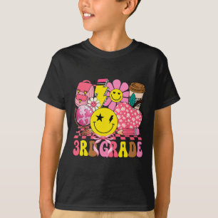 T-shirt Filles super classe de troisième année premier jou