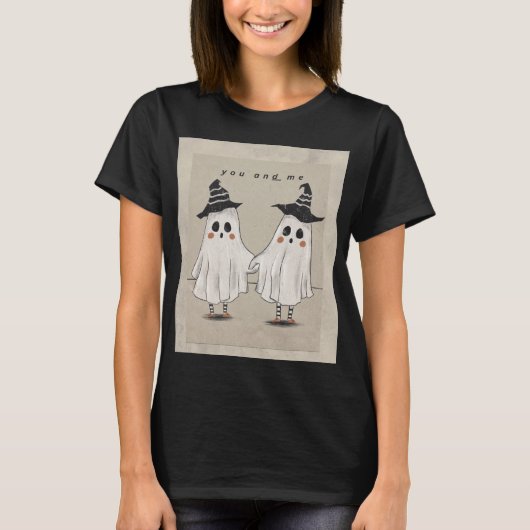 T-Shirt Filles Toi et Moi – Tee Graphique Mignon (Devant)