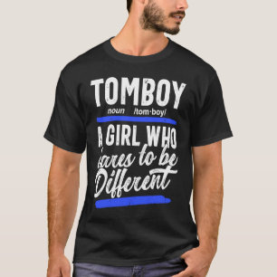 T-shirt Filles Tomboy Tomboy Tee Femmes Tomboy Tomboy
