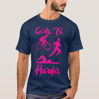 T-shirt Filles Tri Harder 3