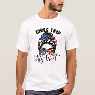 T-shirt Filles Trip Key West 2023 Womens Weekend, Vacances