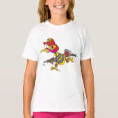 T-shirt filles turques lutte contre l'incendie (Devant)