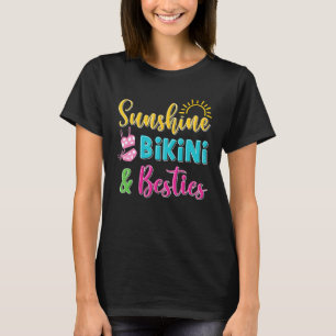 T-shirt Filles Vacances Correspondant Pour Summer Beach Fr