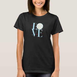 T-shirt FILLES VOLLEYBALL AMOUR Sports Coeurs de coeur