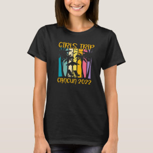 T-shirt Filles Voyage 2022 Femmes jumelées Filles Week-end