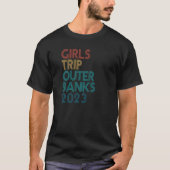 T-shirt Filles Voyage Banques Extérieures 2023 Filles Week (Devant)