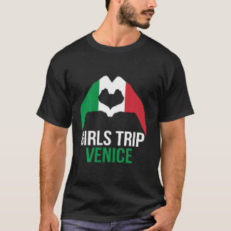 T-shirt Filles Voyage Venise Italie mignonne Correspondanc