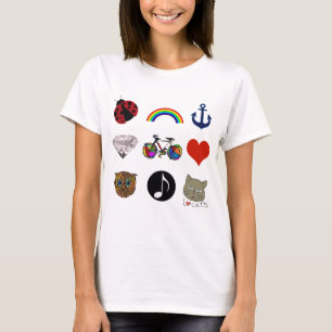 T-shirt fillette