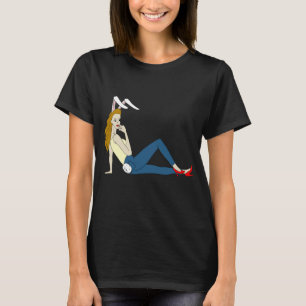 T-shirt fillette