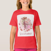 T-shirt fillette (Devant)