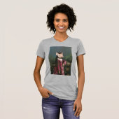 T-shirt Fillette au Cochonnet Victorien (Devant entier)