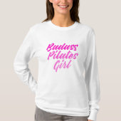 T-shirt fillette pilate de badass (Devant)
