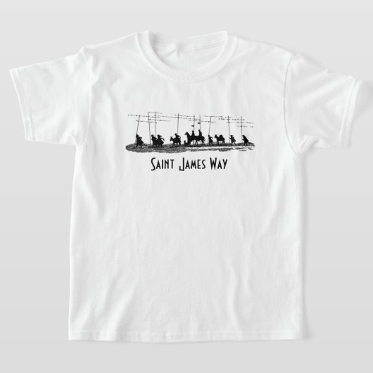 T-shirt fillette Saint James Way (Poser)
