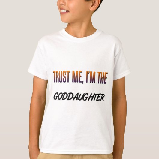 T-shirt Filleule de Faites-moi confiance (Devant)