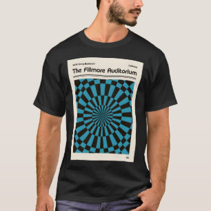 T-shirt Fillmore Auditorium Art rétro