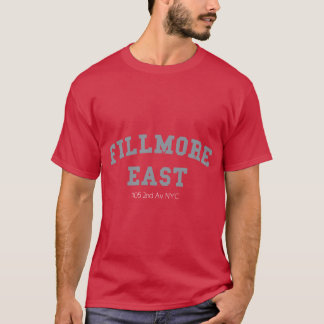 T-shirt Fillmore East NYC amis