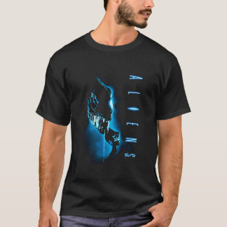 T-shirt Film Alien classique bleu