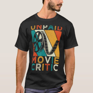 T-shirt Film Critique non payé Film Cinema Motion Ventilat