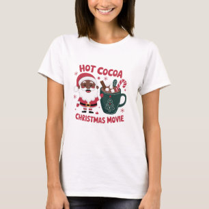 T-shirt Film de Noël et cacao chaud genre de journée Class
