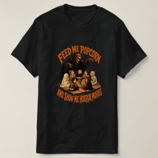 T-shirt Film d'horreur vintage de la Faucheuse Halloween 
