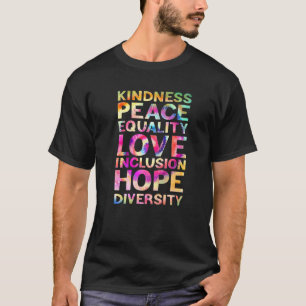 T-shirt Film Peace Inclusion Hope Rainbow For Gay And
