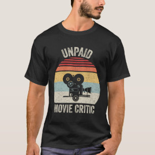 T-shirt Film Retro Non Payé Critique Cinéma Motion Pictu