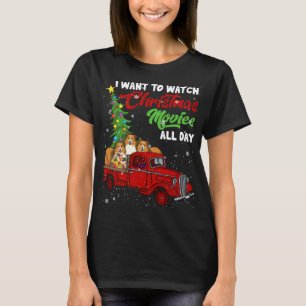 T-shirt Films de Noël Funny Shelter Films Camion Rouge Ch